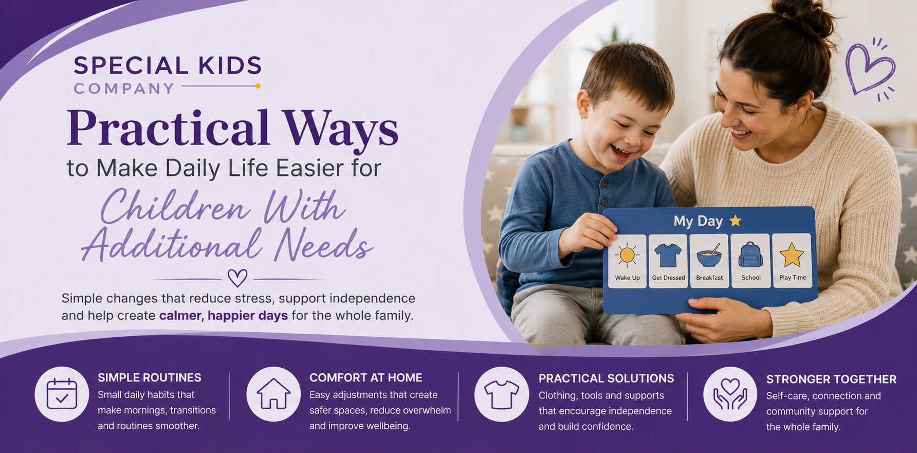 Practical Ways to Make Daily Life Easier for Children With Additional Needs