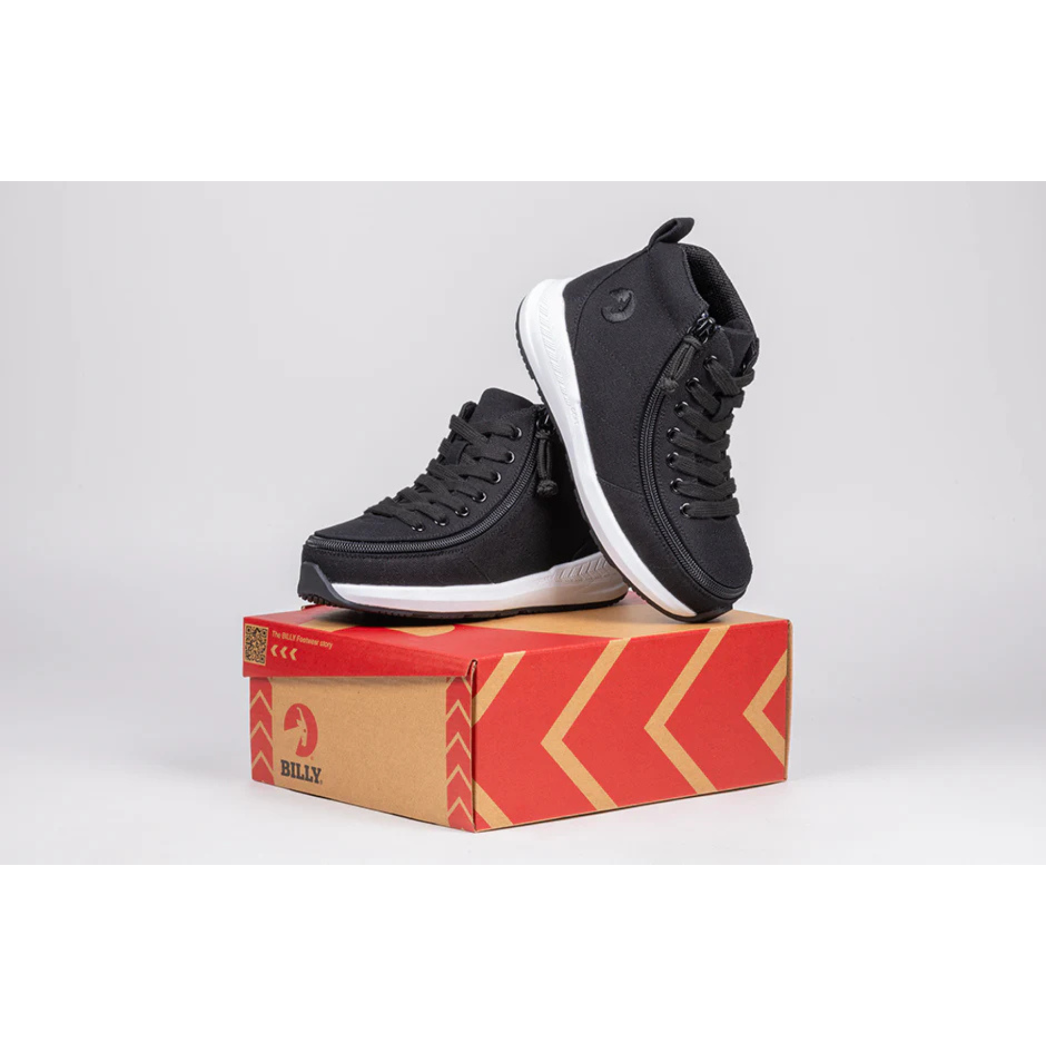 Billy Footwear (Toddler) - Goat High Top Sport Black