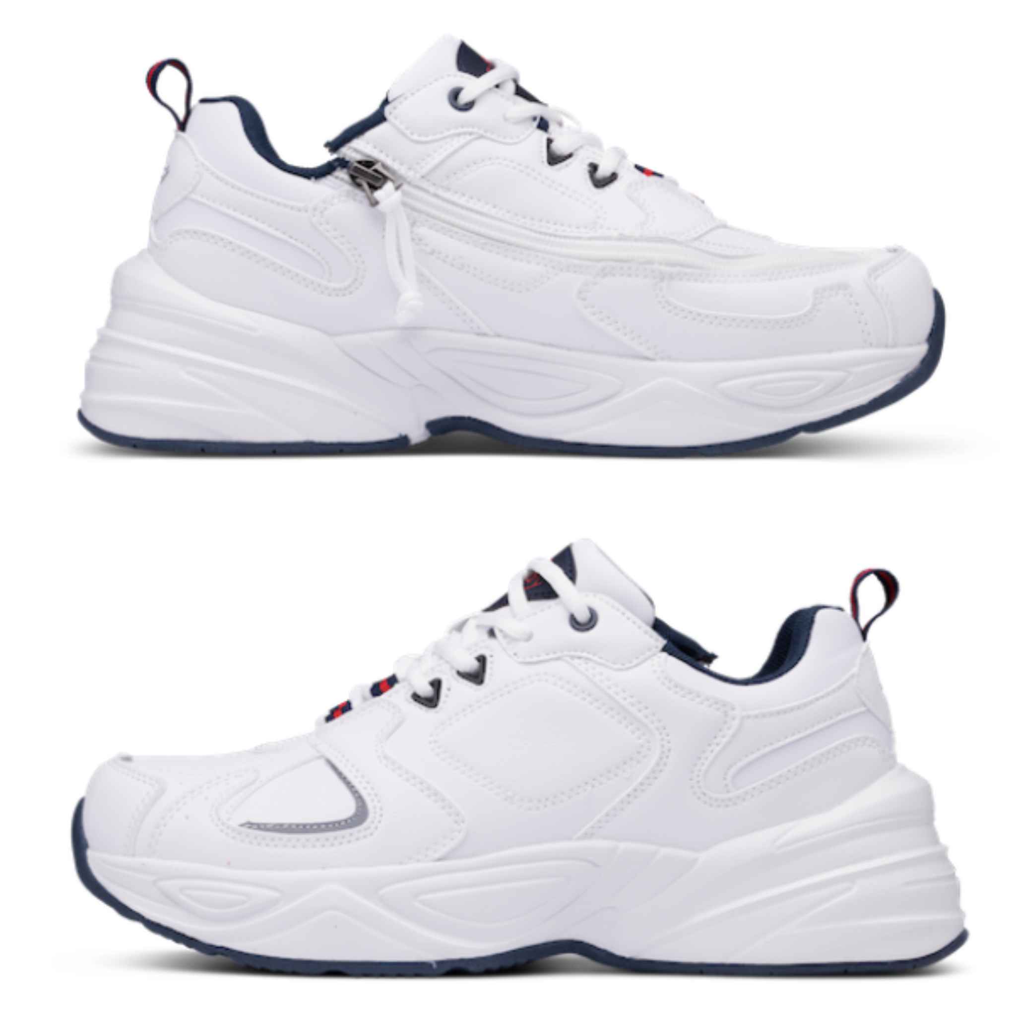 Friendly Shoes Tenease (Mens) - White