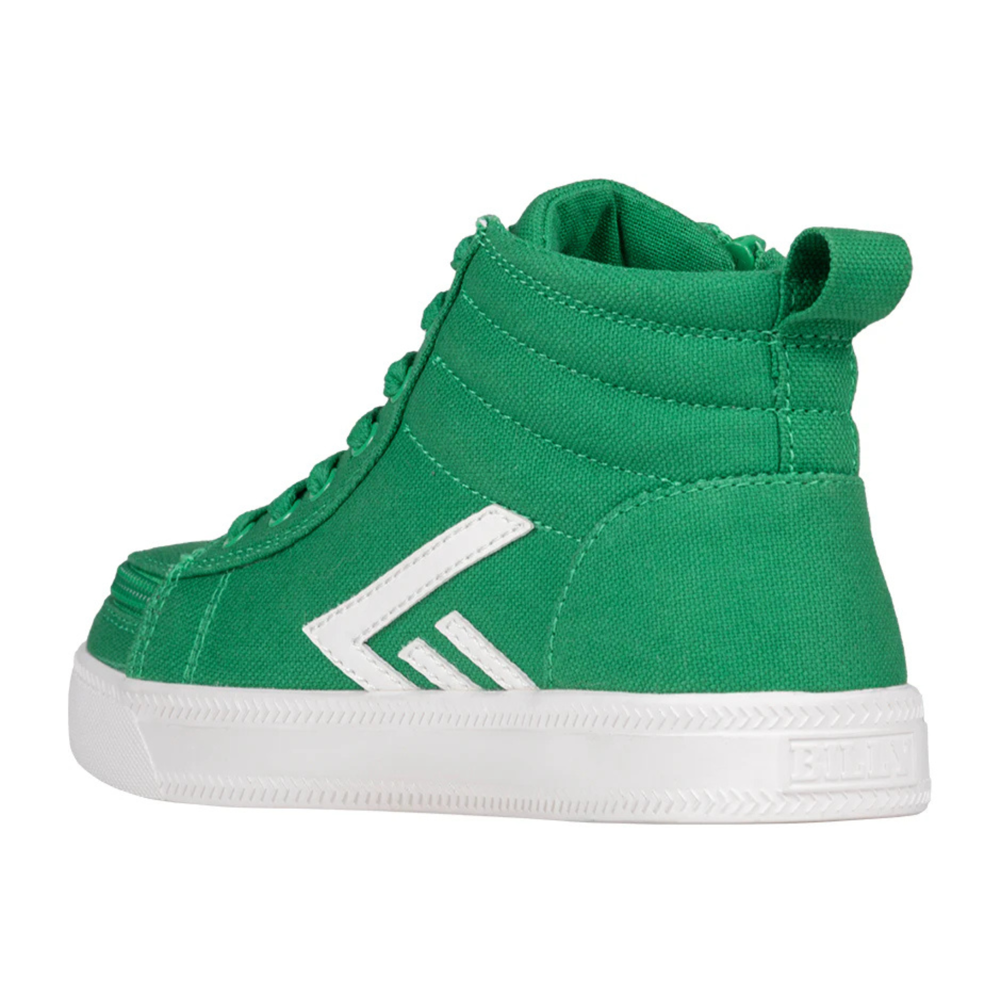 Billy Footwear (Kids)  - Green/White Core Skate Canvas Shoes