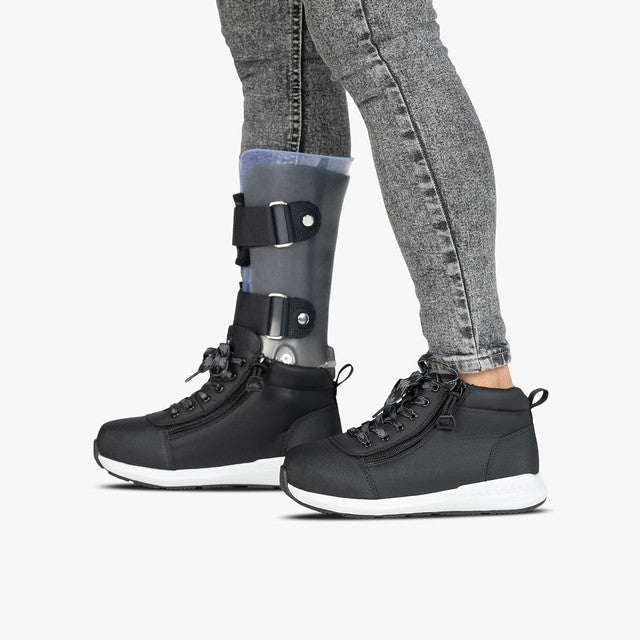 Billy Footwear (Toddlers) - High Top Rugged Black BILLY Goat DZ Shoes