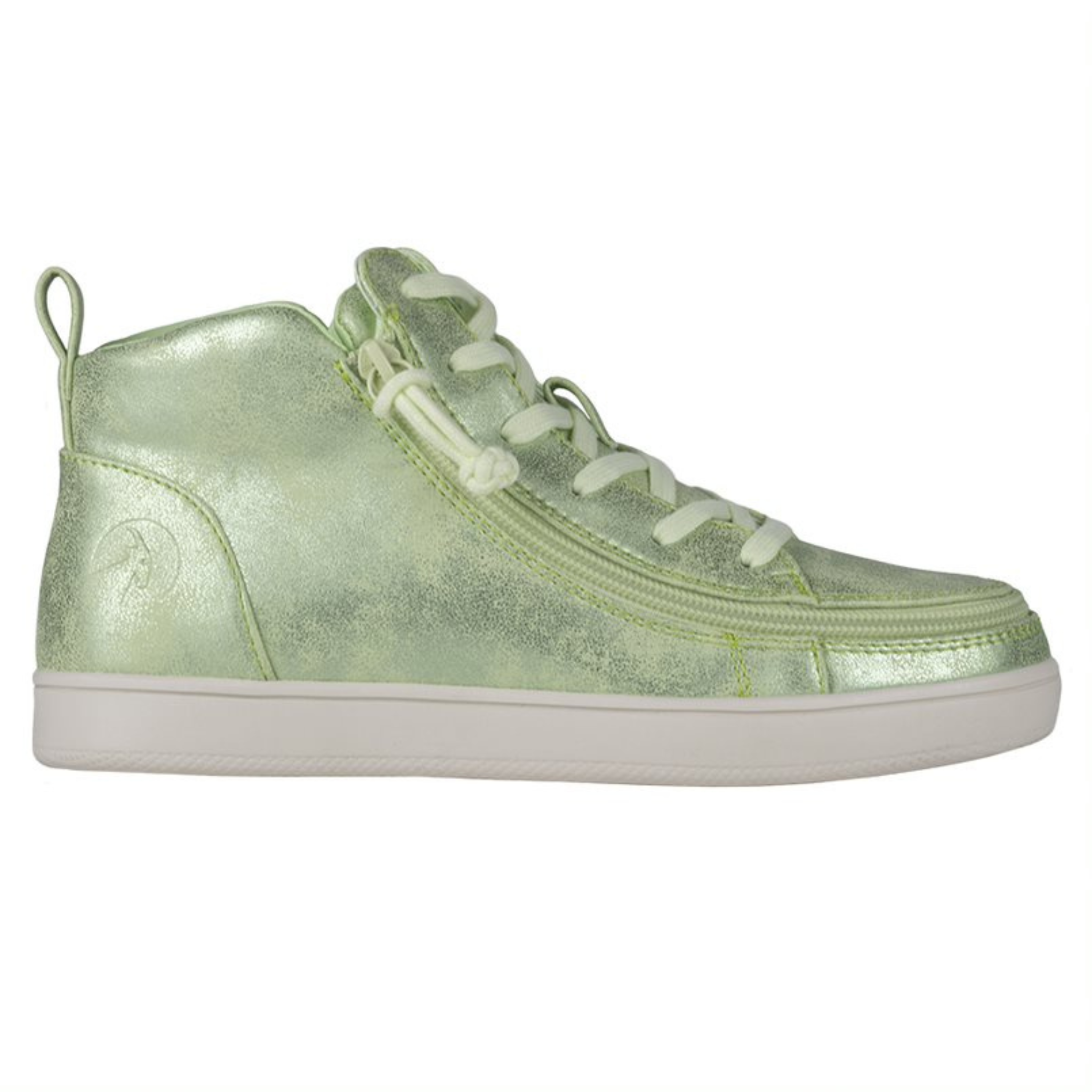 Billy Footwear (Womens) - Mid Top Faux Leather Cucumber Green Shoes