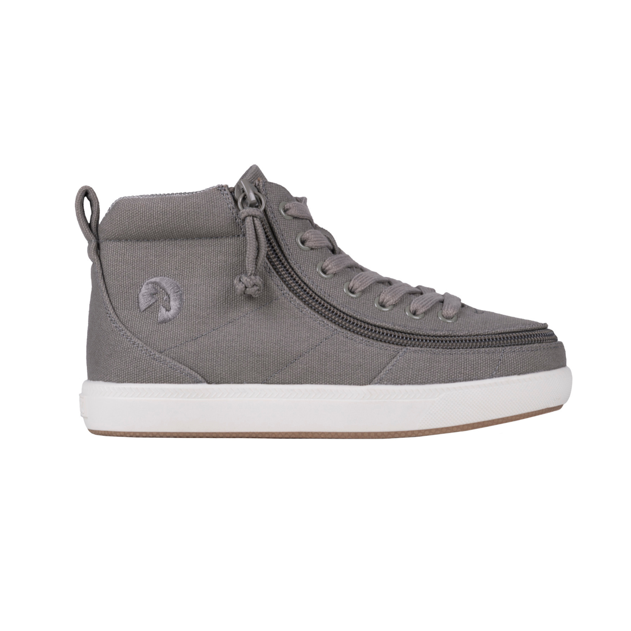 Billy Footwear (Toddlers) DR II Fit - High Top DR II Dark Grey Canvas Shoes