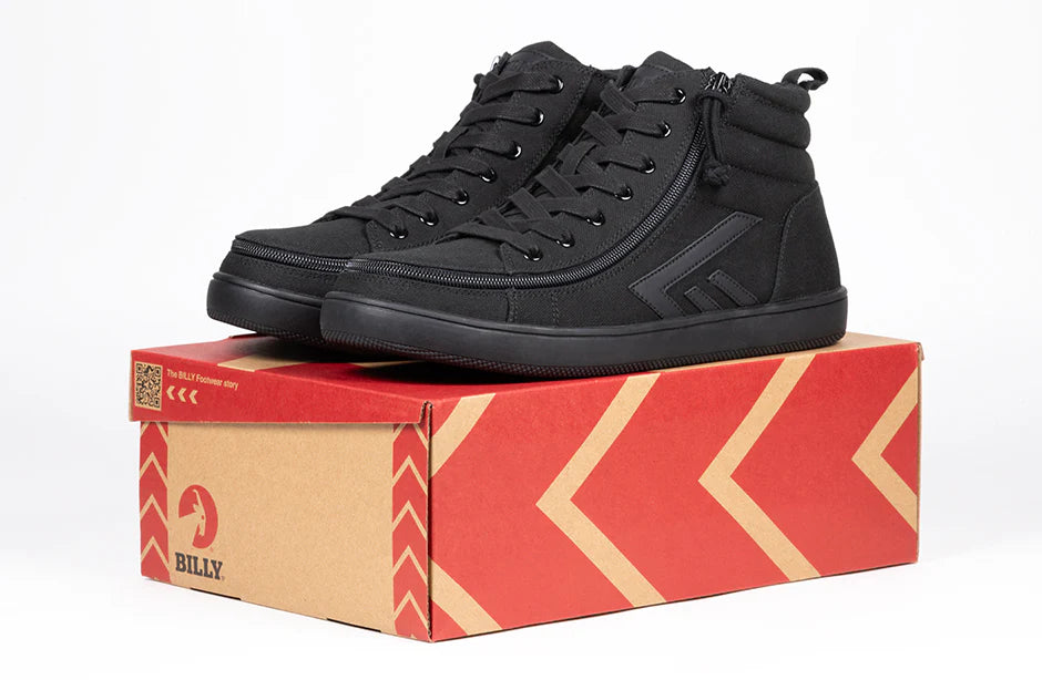 Billy Footwear (Mens) - Black to the Floor Core Skate High Tops