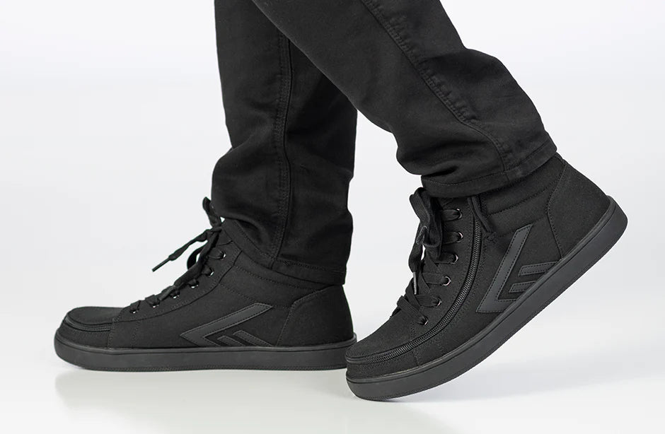 Billy Footwear (Mens) - Black to the Floor Core Skate High Tops