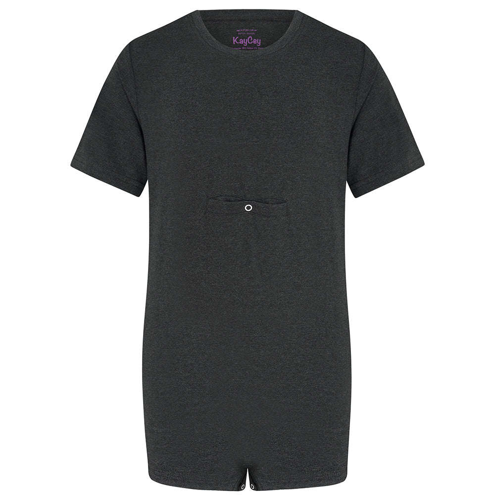 KayCey®P Popper Vest (Kids) - Short Sleeve with Tube Access - Basic Range