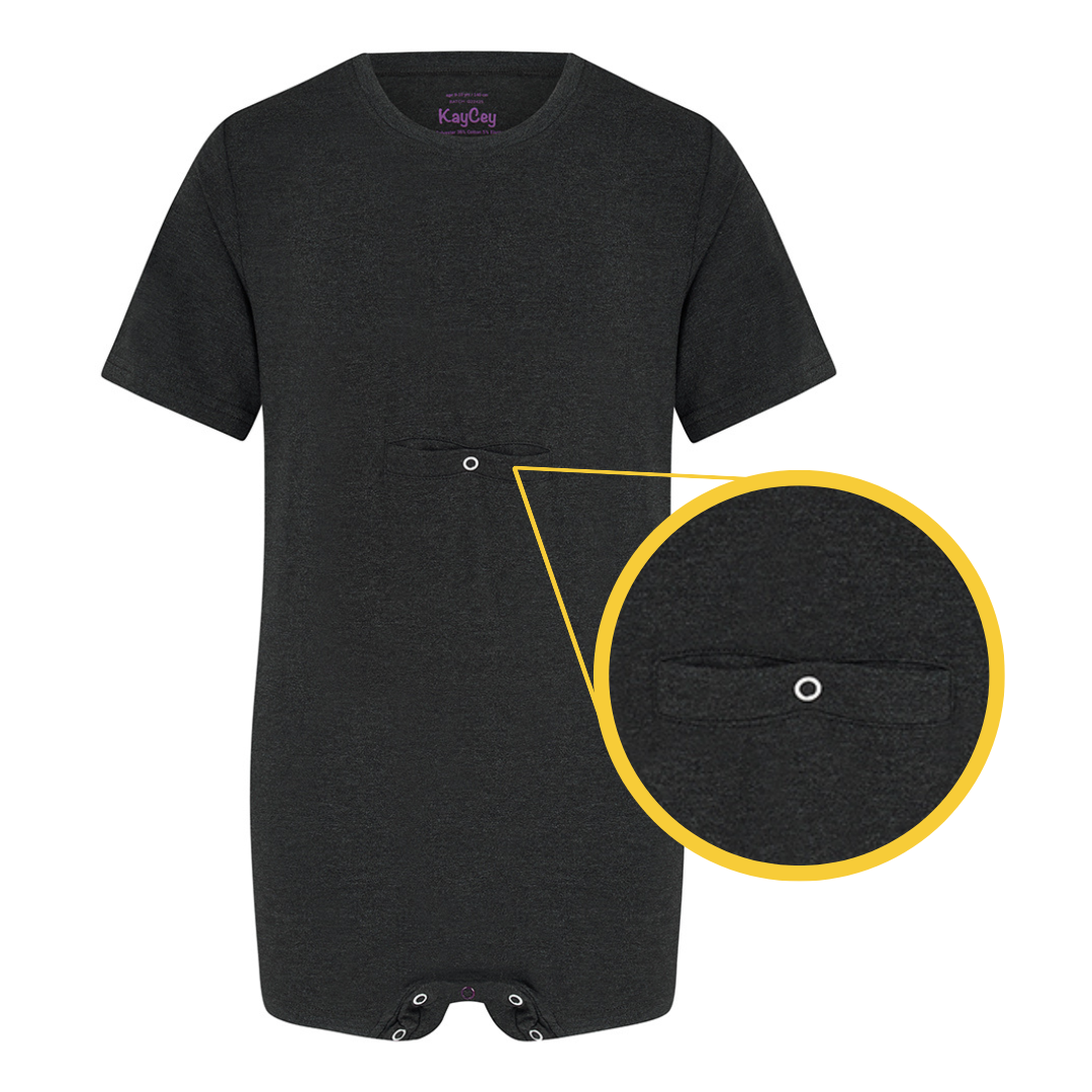 KayCey®P Popper Vests (Adults) - Short Sleeve with Tube Access