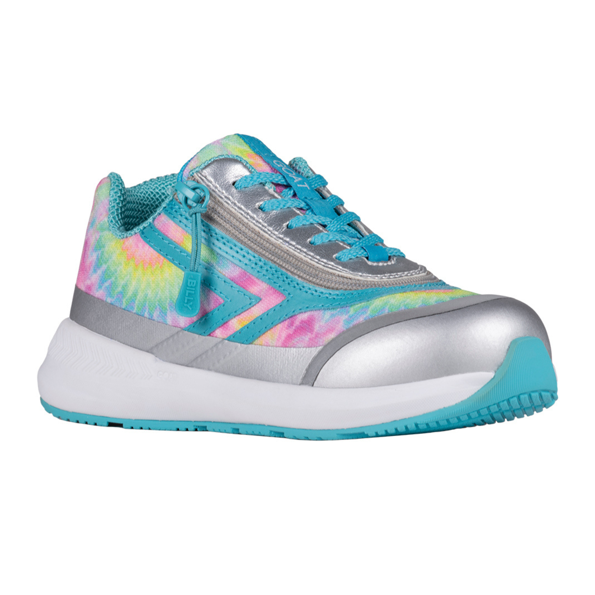 Billy Footwear (Toddler) - Goat Low Top Sport Rainbow Tie Dye