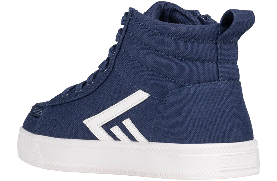 Billy Footwear (Kids)  - Navy/White CS Canvas Shoes