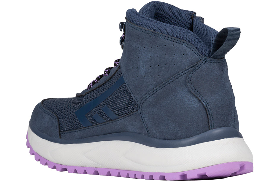 Billy Footwear (Womens) -  Inclusion Trail Boot Navy/Purple