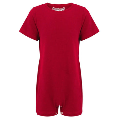 KayCey_Adaptive_clothing_for_older_children_with_special_needs_Short_Sleeve_Red_Front